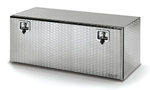 Bawer L1450 x H500 x D500mm Stainless Steel toolbox - Flowered Finish with S/S Locks