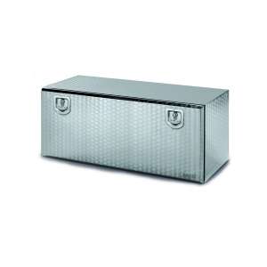 Bawer L1200 x H500 x D500mm Stainless Steel toolbox - Flowered Finish with S/S Locks
