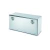 Bawer L1000 x H500 x D500mm Stainless Steel Toolbox - Matt Finish with S/S Lock - view 1