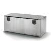 Bawer L1200 x H500 x D500mm Stainless Steel Toolbox - Flowered Finish with Europlex Locks - view 1