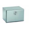 Bawer L500 x H350 x D400mm Stainless Steel Toolbox - Matt Finish with S/S Lock - view 1